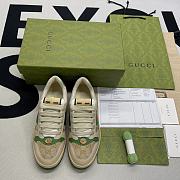 Gucci Screener Butter Leather Green - 4