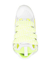 Lanvin Leather Curb White Fluorescent Yellow - 2