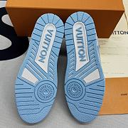 Louis Vuitton Trainer Blue White - 2