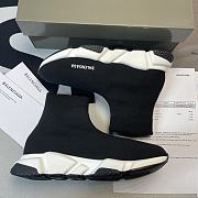 Balenciaga Speed Trainer Black White - 2