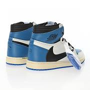 Air Jordan 1 High Travis Scott Fragment Military Blue  - 4