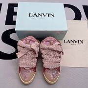 Lanvin Leather Curb Diamond Pink - 5