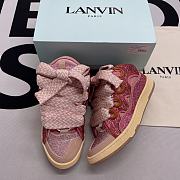 Lanvin Leather Curb Diamond Pink - 2