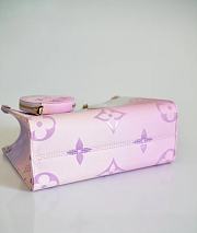 Louis Vuitton Onthgo PM Sunrise Pastel 25 x 19 x 11.5 cm - 4